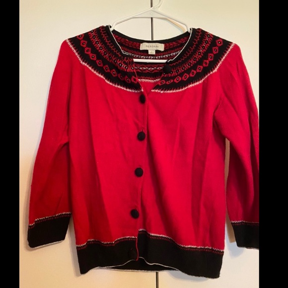 Red Cardigan - Picture 3 of 5